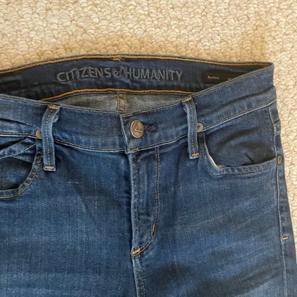 CITIZENS OF HUMANITY Avedon Skinny Leg Jean in Royal - Picture 7 of 14